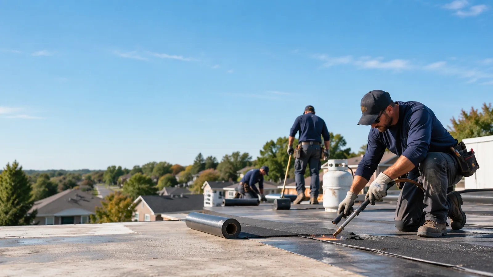 Flat Roof Leak Repair providers in Sharon Springs, KS